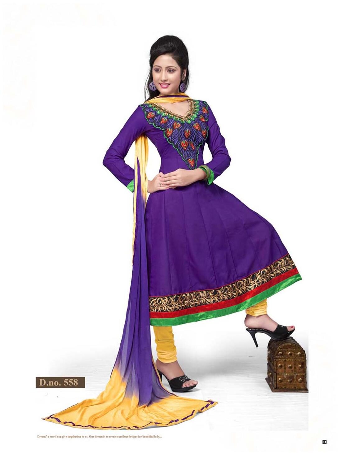 Awesome Purple Dress